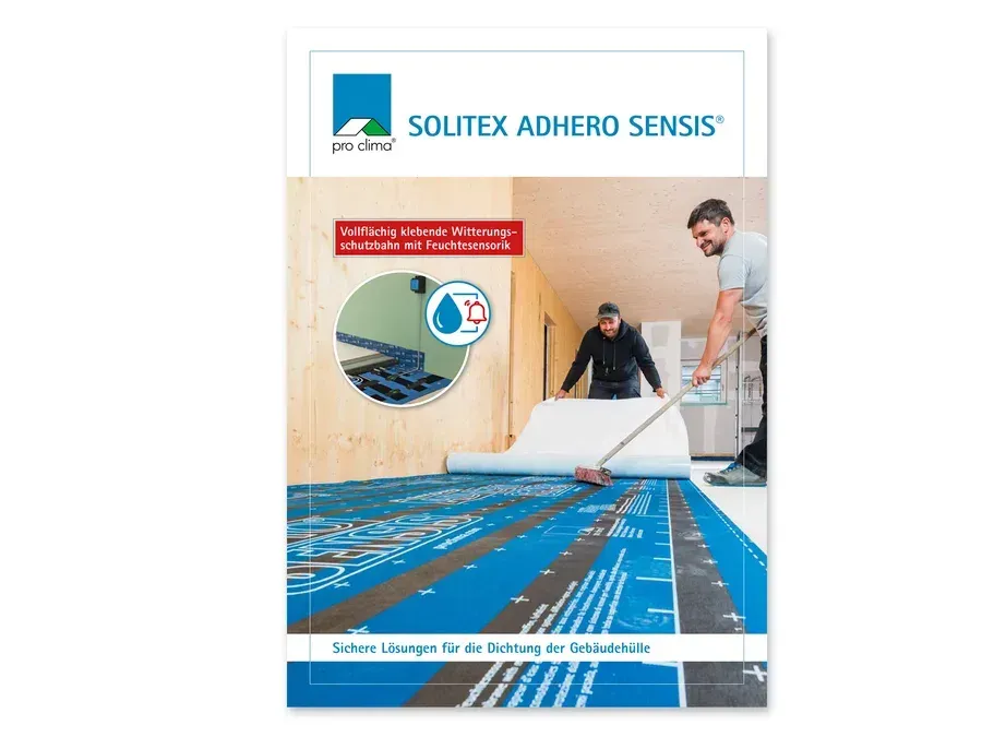 Titelseite: SENSIS Folder (pro clima)