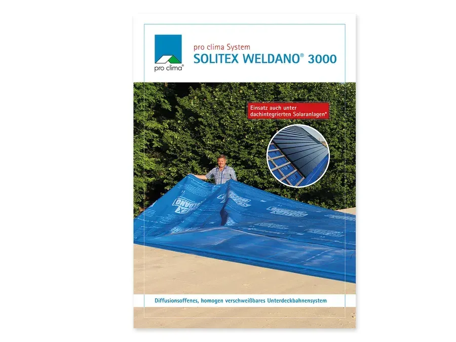 Titelseite: SOLITEX WELDANO Systembroschüre