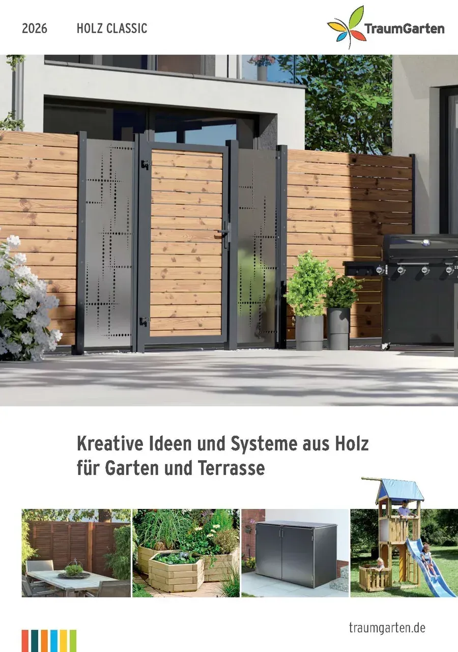 Titelseite: HolzClassic Zaunsysteme